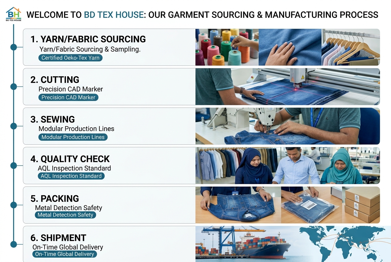 BD Tex House Manufacturing Process